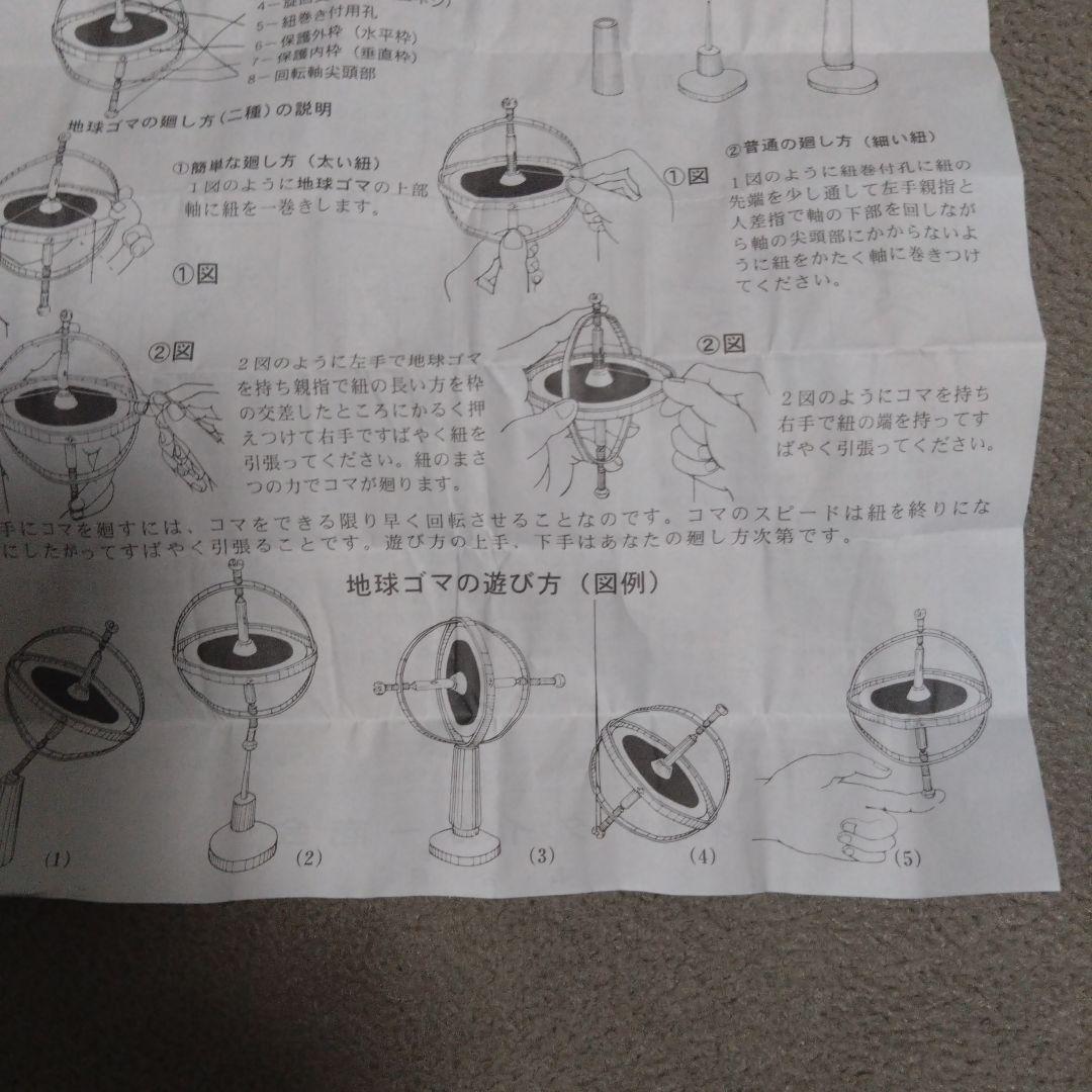 地球ゴマ タイガー商会　No.A ピンク グリーン
