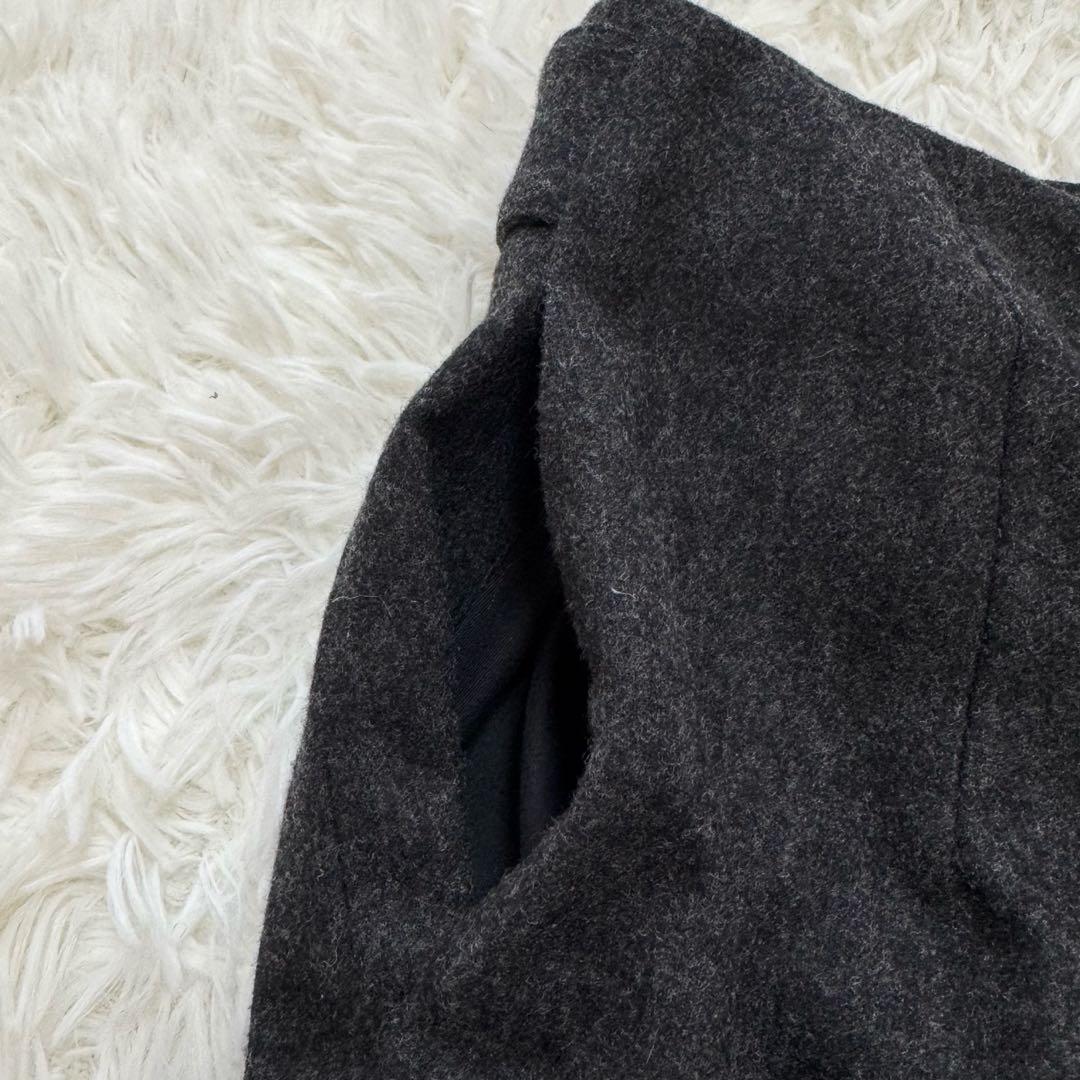 マーガレットハウエル フォックスブラザーズ ワイド ガウチョ パンツ ウール 1