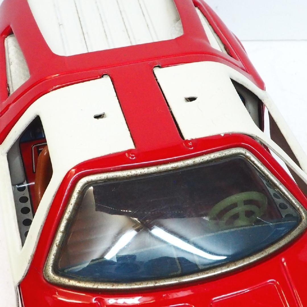 旧バンダイ【メルセデス ベンツC111リモコン欠】tinブリキtoy car箱無