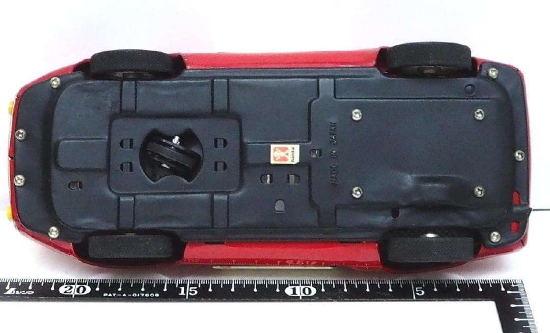 旧バンダイ【メルセデス ベンツC111リモコン欠】tinブリキtoy car箱無