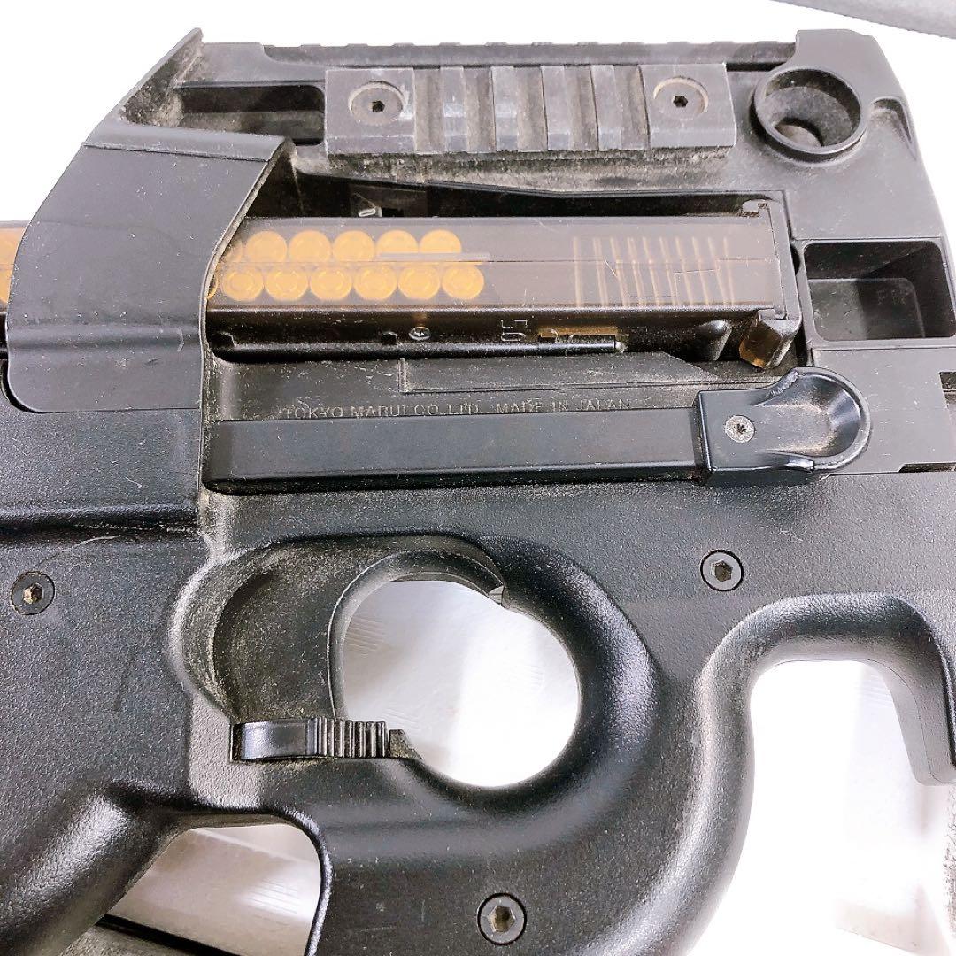 ゆ*ー様 ジャンク品 東京マルイ 電動エアガン P-90 サブマシンガン トイガ