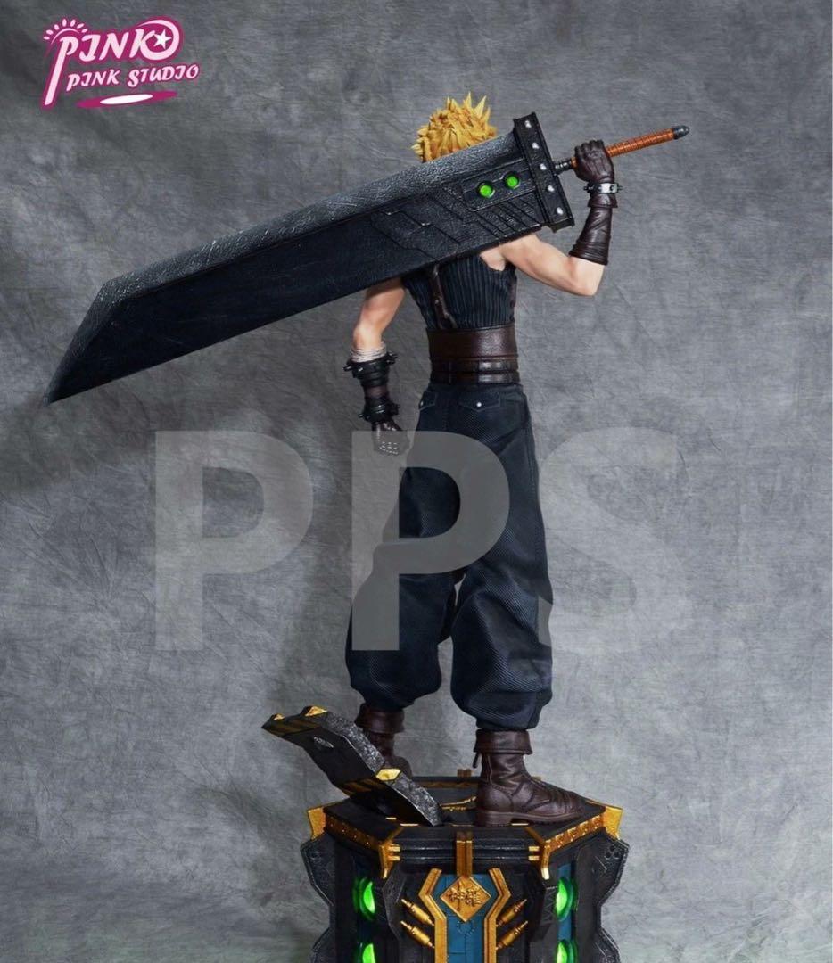 【ファイナルファンタジー7】クラウド ガレージキット特大フィギュア cloud