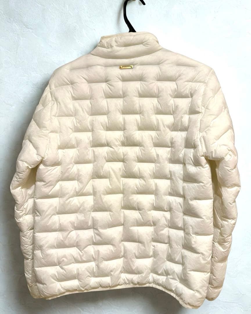 【美品!!セントアンドリュース】レディースダウンジャケット白 Mサイズ
