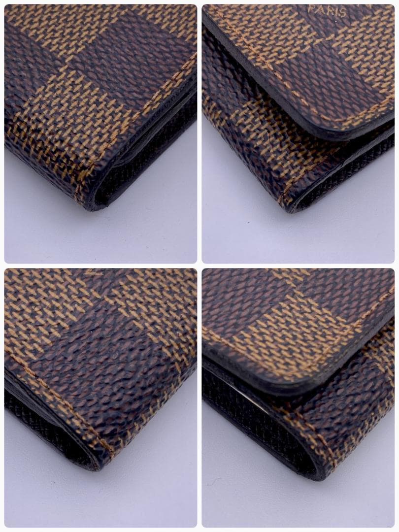 ルイヴィトン　ダミエ　エベヌ　ミュルティクレ4 　キーケース　４連