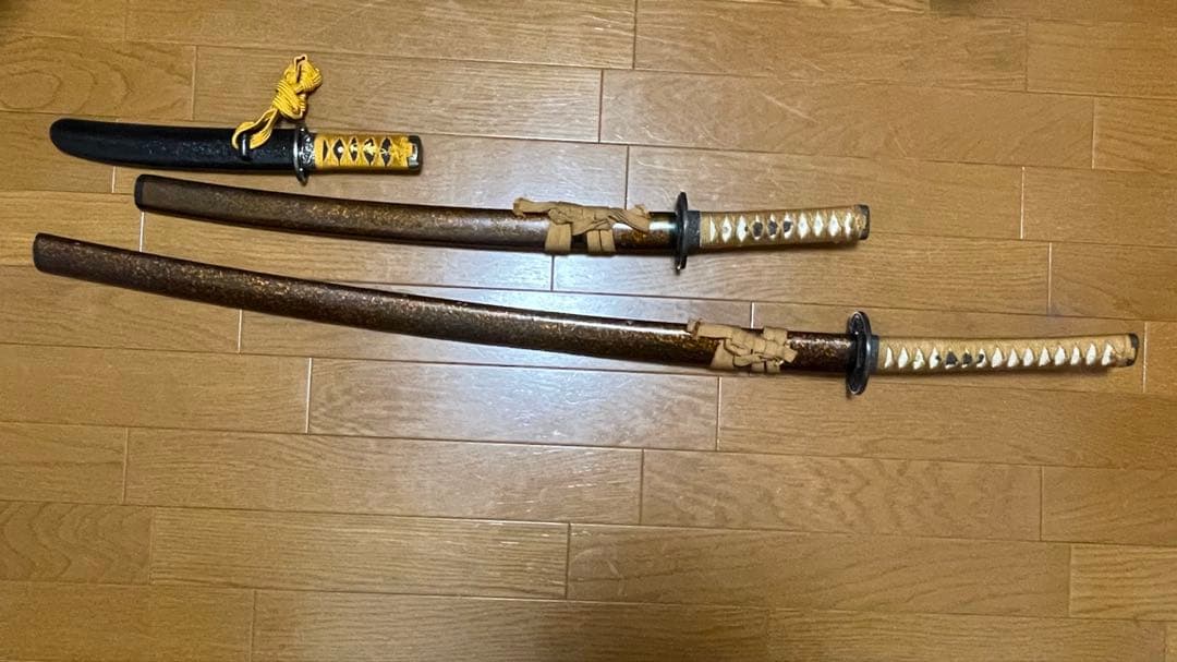 金属製模造刀3本セット