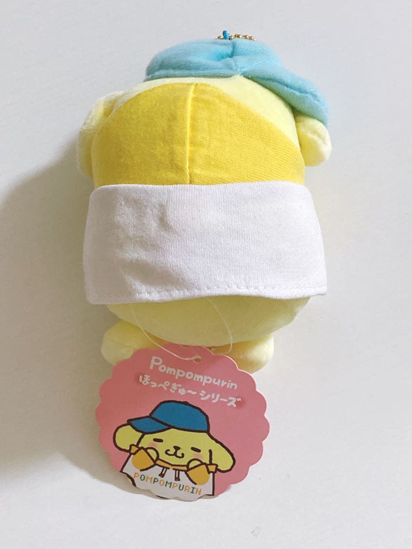 サンリオ ポムポムプリン ぬいぐるみ ほっぺぎゅ〜 パーカー S