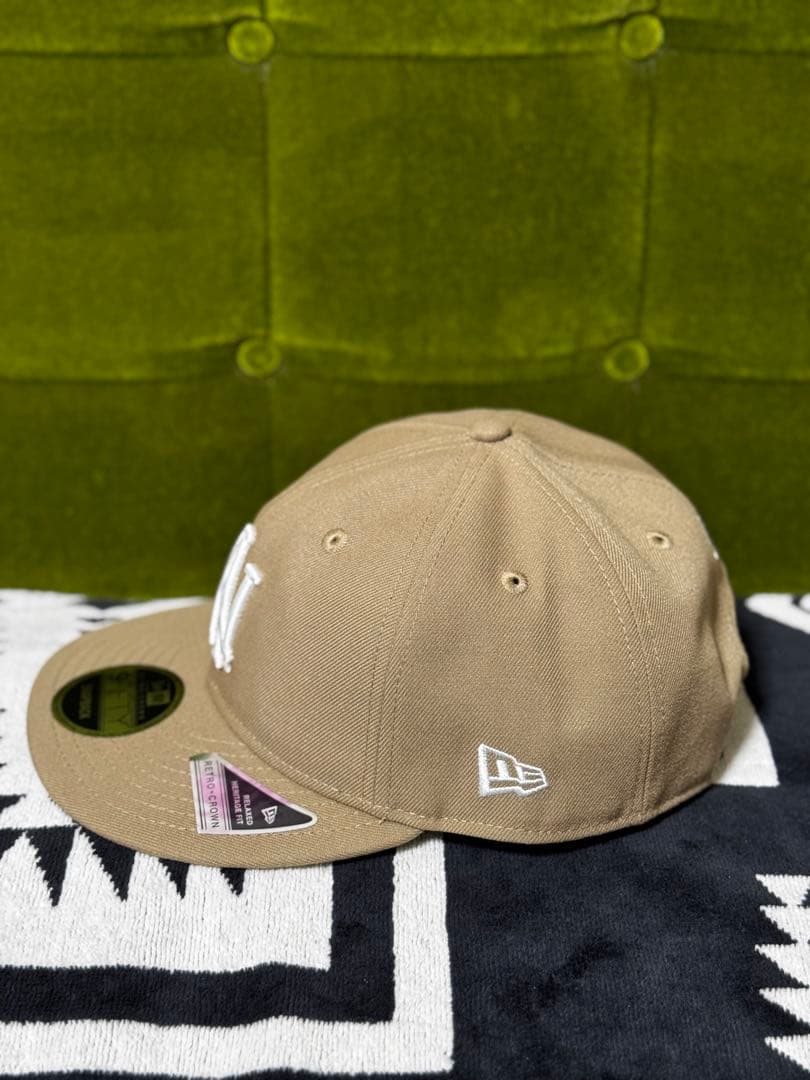 NEW ERA ANK 別注 アニューエラ キャップ ベージュ アニキ 片野英児