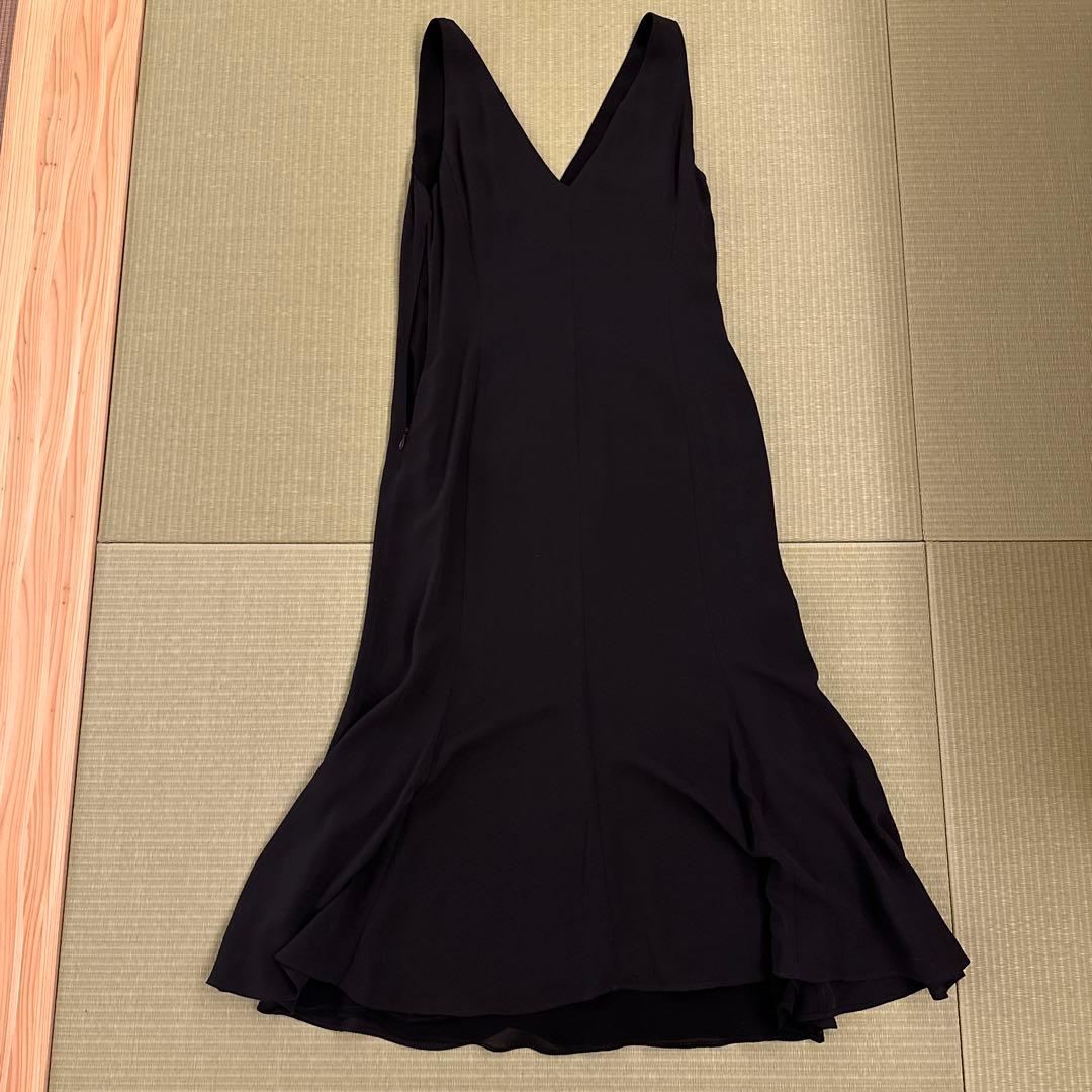 MaxMara ブラック　シルク　ドレス
