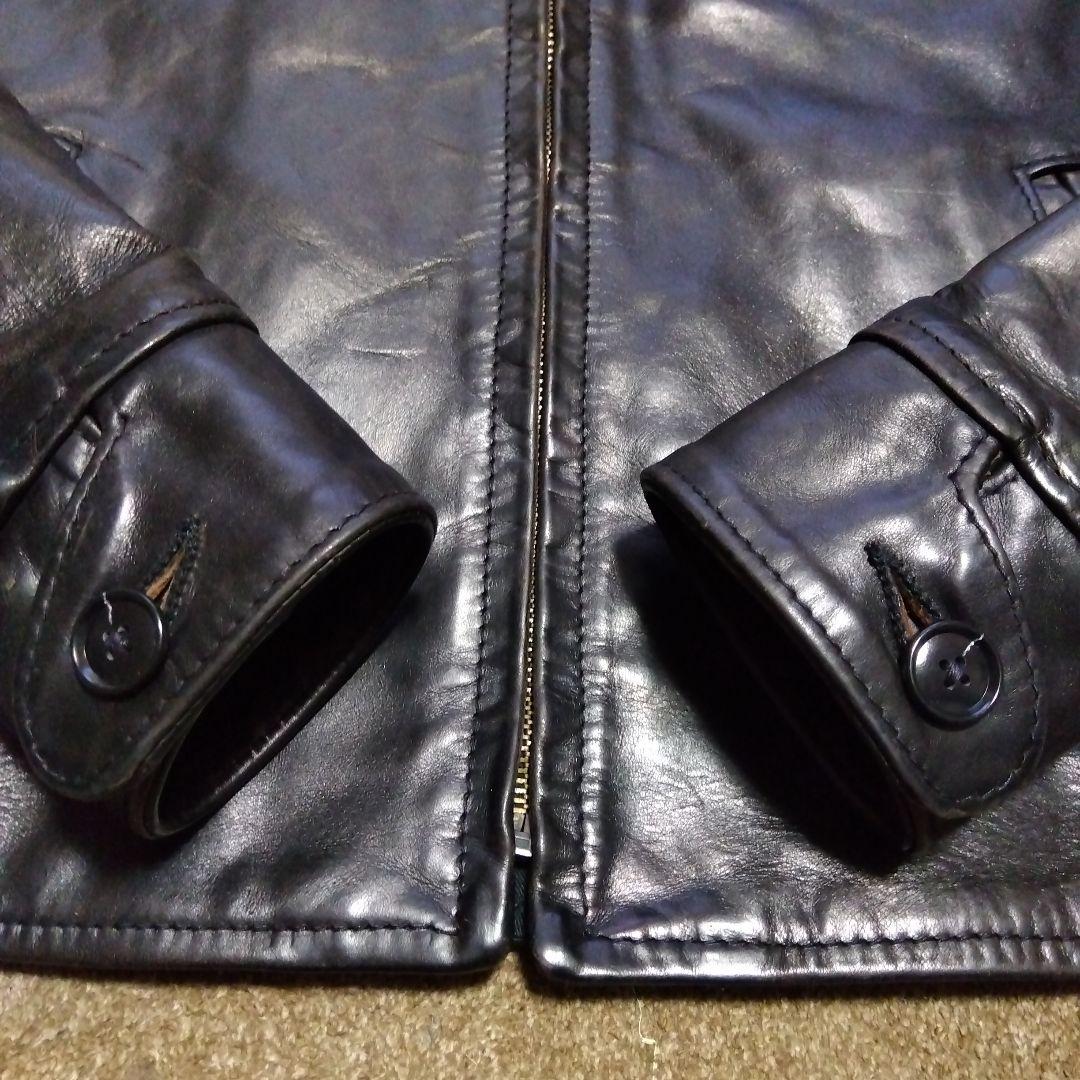 34inch STF エアロレザー ハーフベルト 馬革 Halfbelt 茶芯