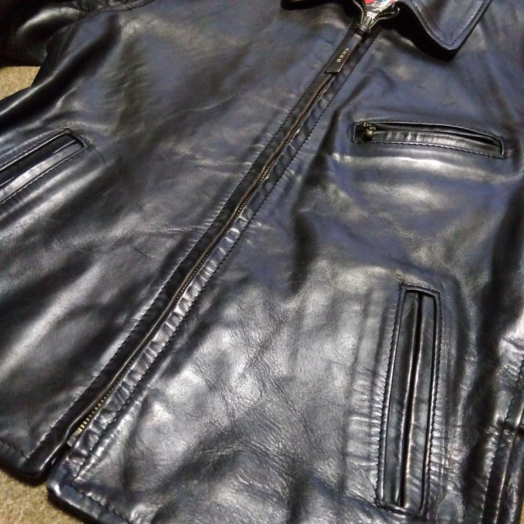 34inch STF エアロレザー ハーフベルト 馬革 Halfbelt 茶芯