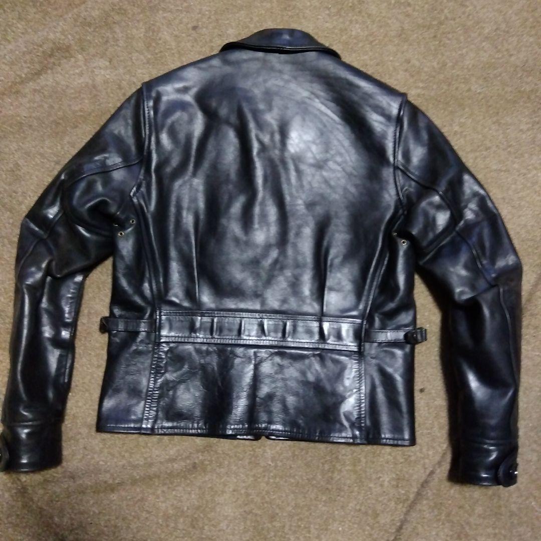 34inch STF エアロレザー ハーフベルト 馬革 Halfbelt 茶芯