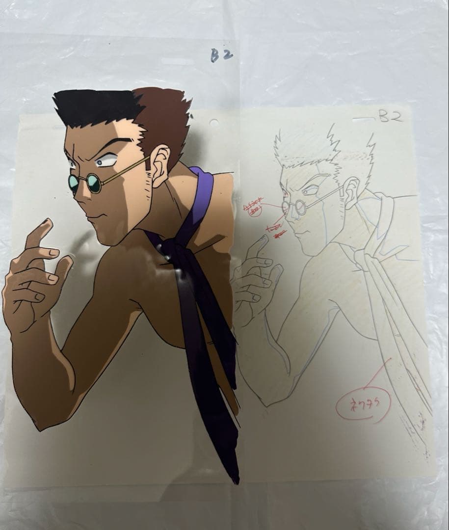 レア 貴重 HUNTER×HUNTER セル画　クラピカ　レオリオ　旧