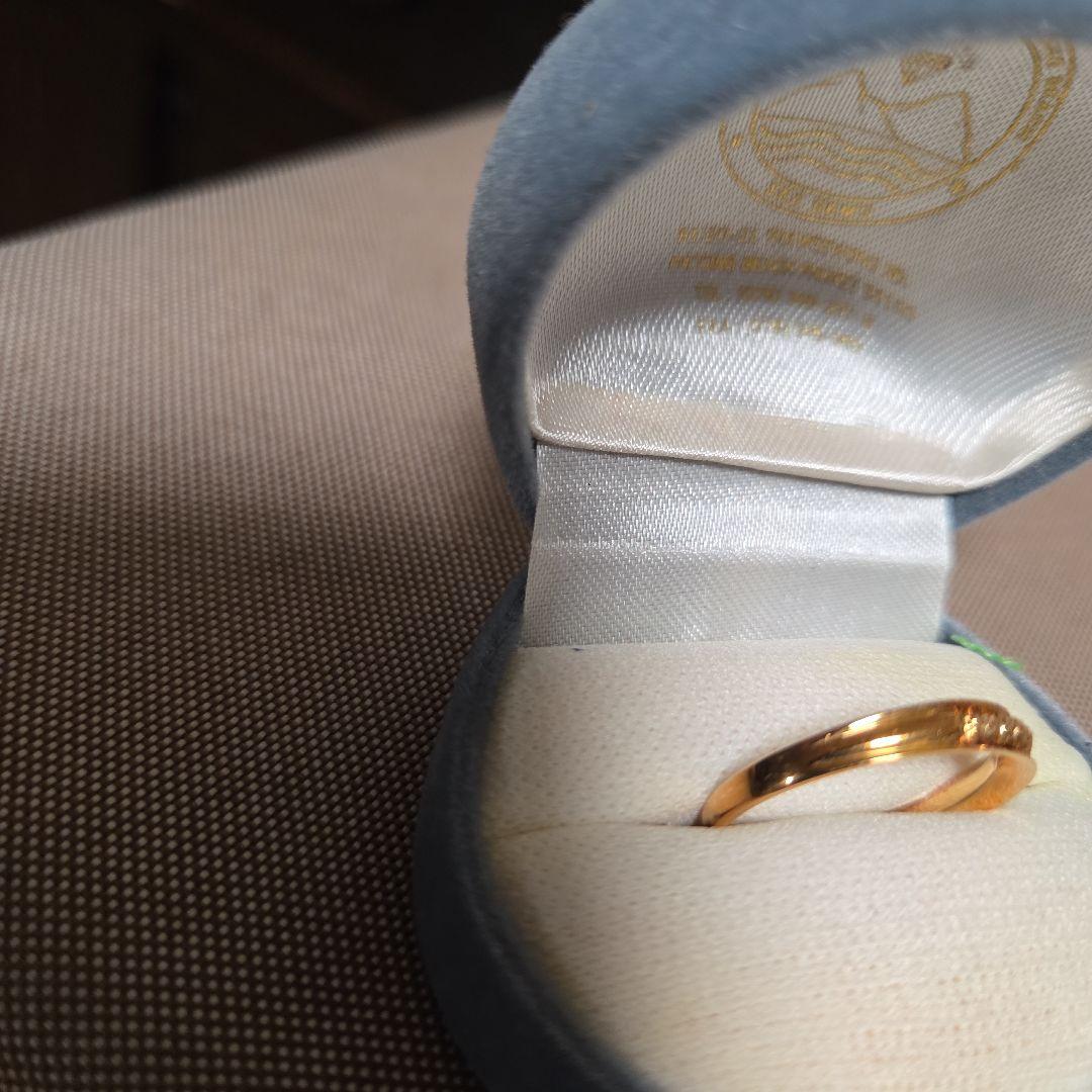 18K 総量3g デザイン リング