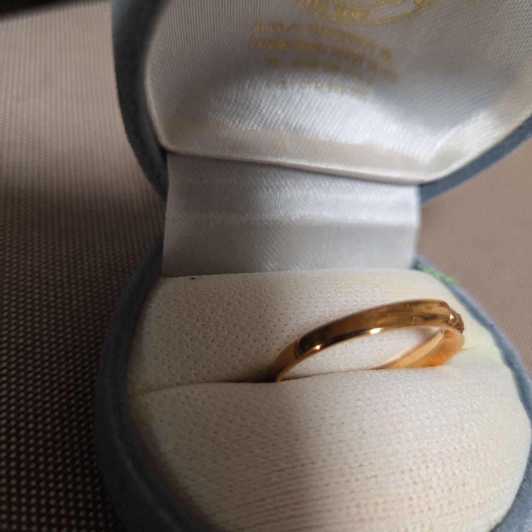 18K 総量3g デザイン リング