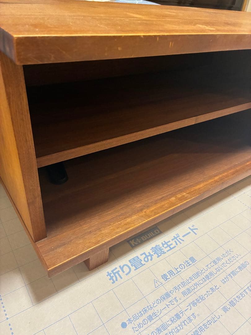 m*h様 ナチュラルウッド テレビ台 格子デザイン