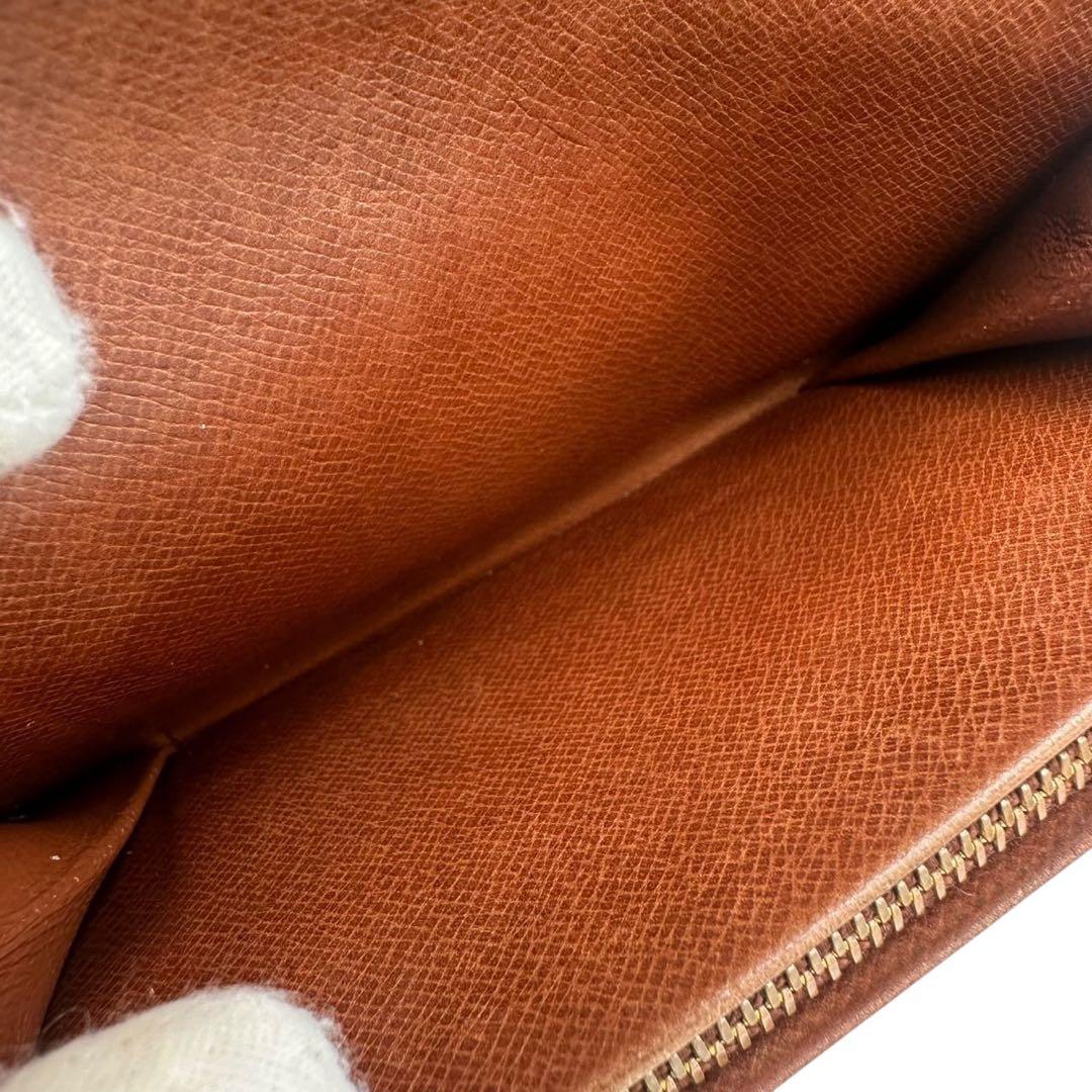 【極美品】ルイヴィトン モノグラム 二つ折り財布 トレゾール ヴィンテージ