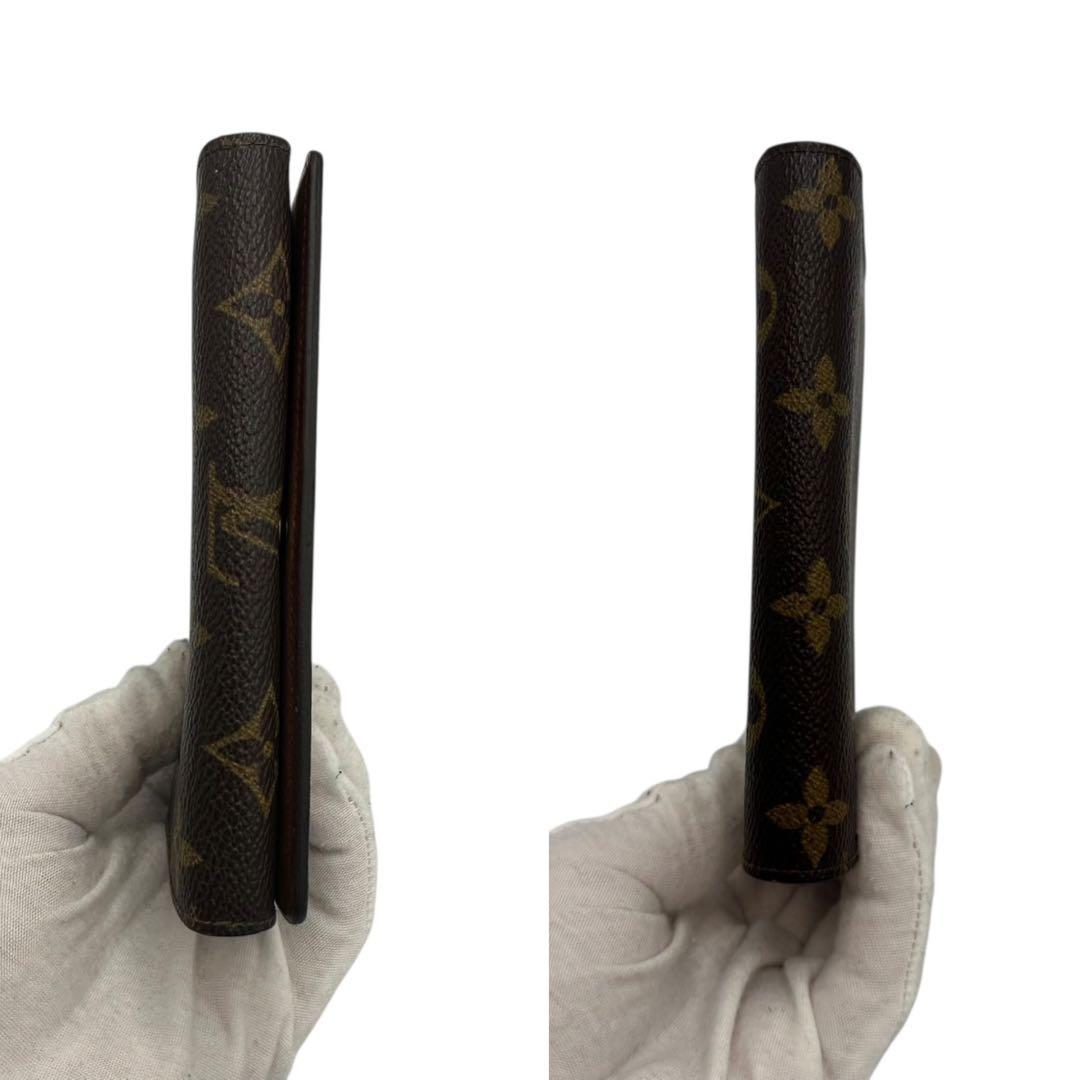 【極美品】ルイヴィトン モノグラム 二つ折り財布 トレゾール ヴィンテージ