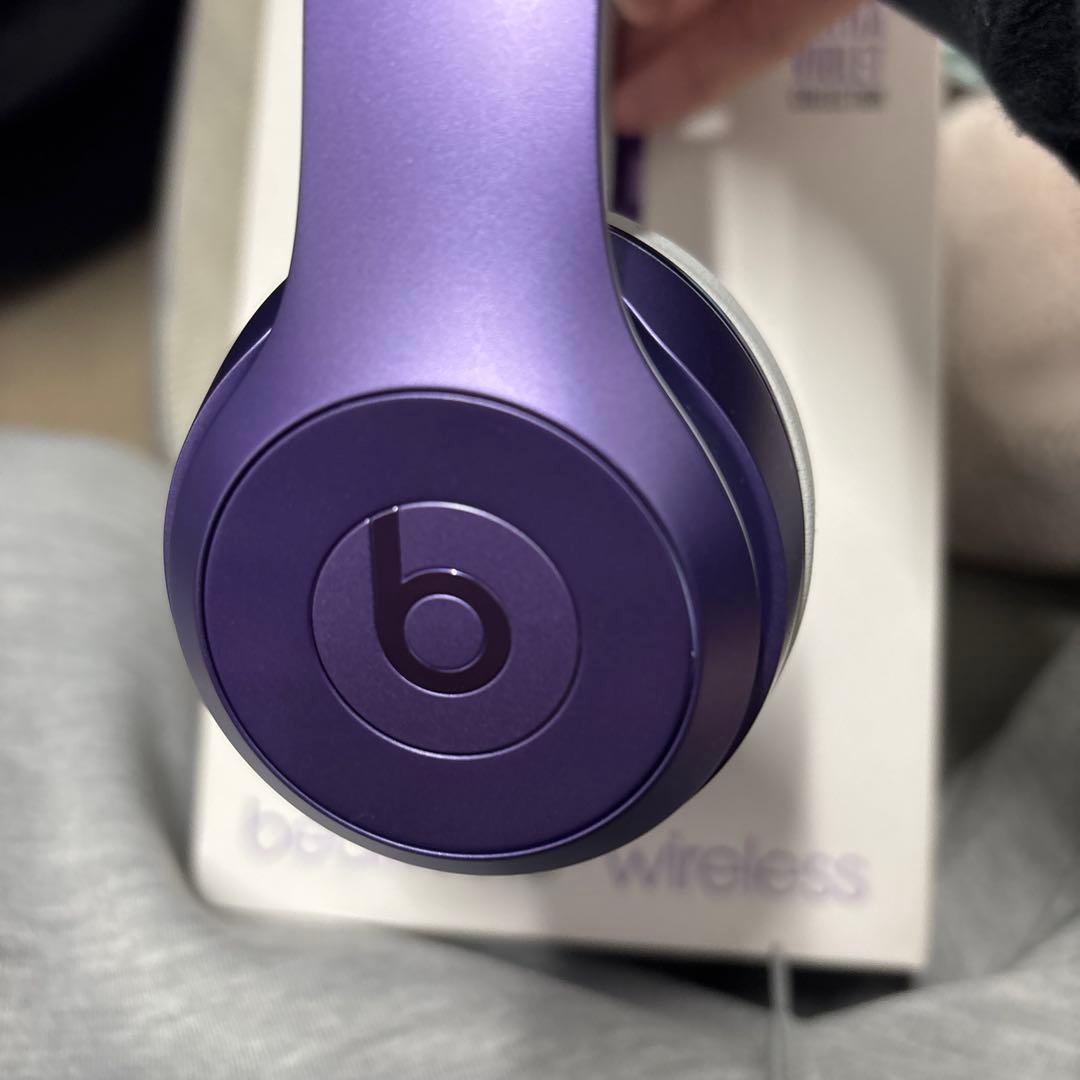 Beats Solo3 Wireless ヘッドフォン パープル