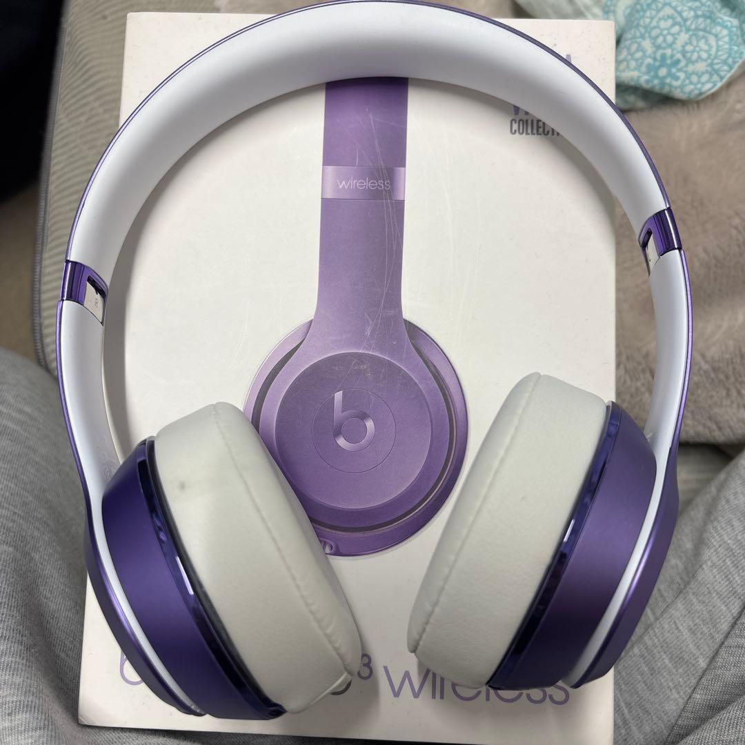 Beats Solo3 Wireless ヘッドフォン パープル