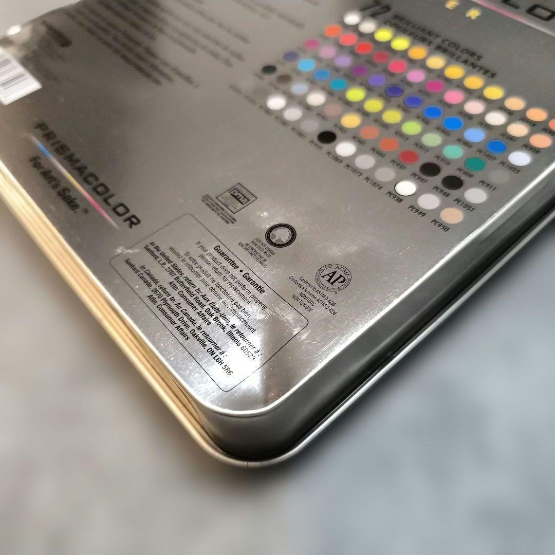 プリズマカラー 72色セット PRISMACOLOR Premier 油性色鉛筆