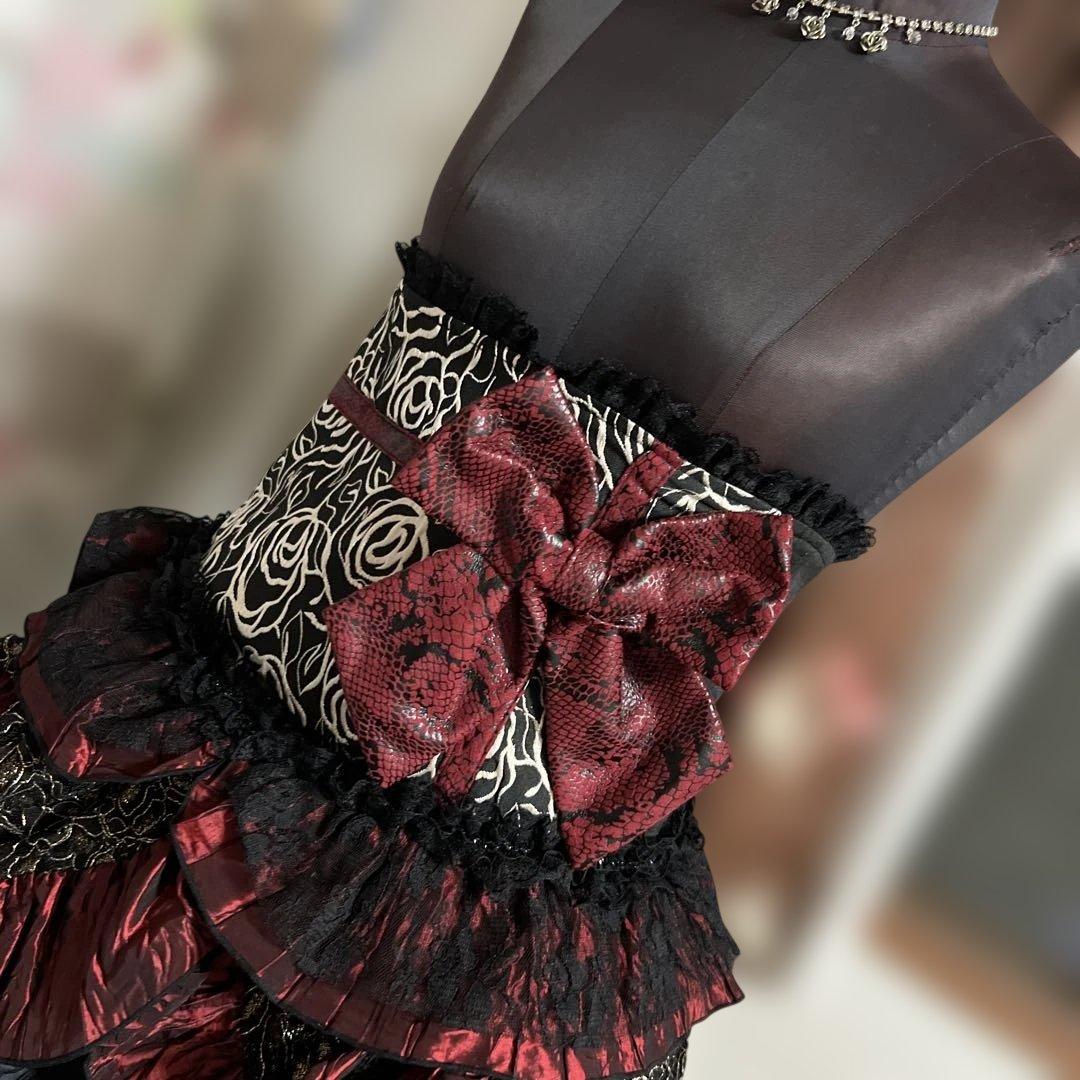 新品キューティーフラッシュ　コルセット付きスカートセット