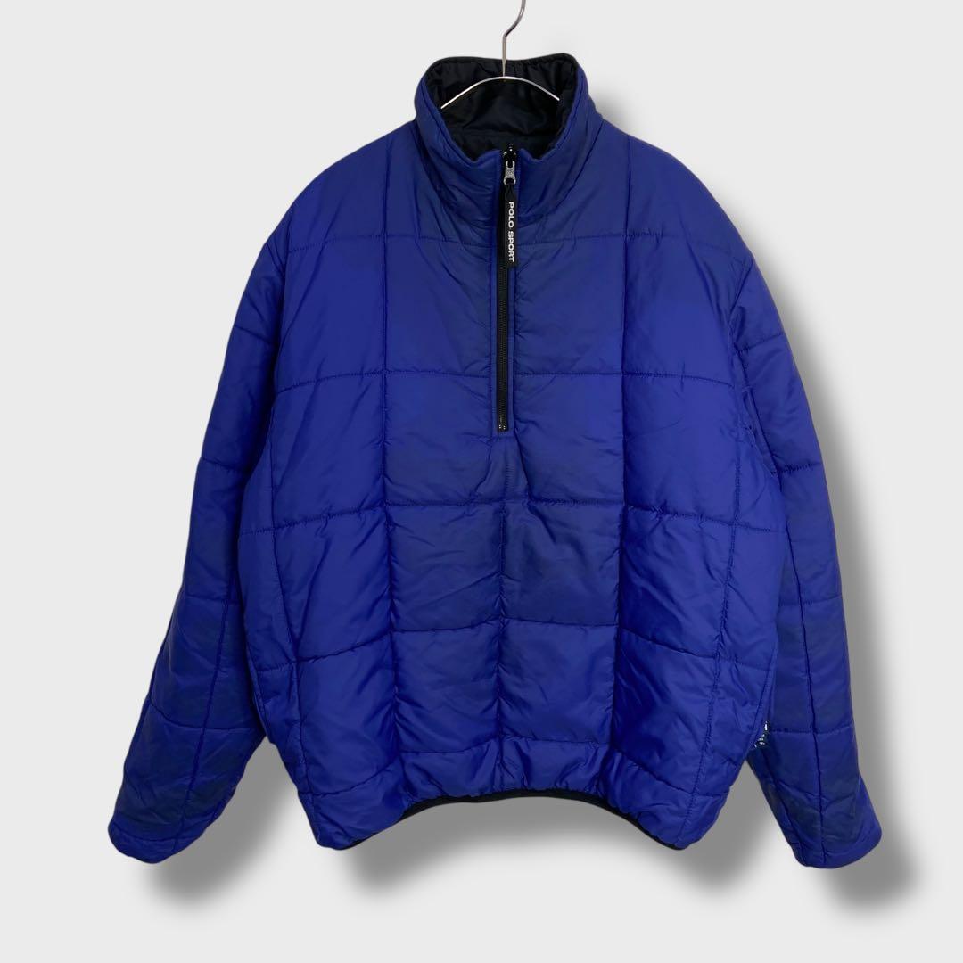 Cherry 90s☆POLOSPORT☆ラルフローレン☆リバーシブルパフ