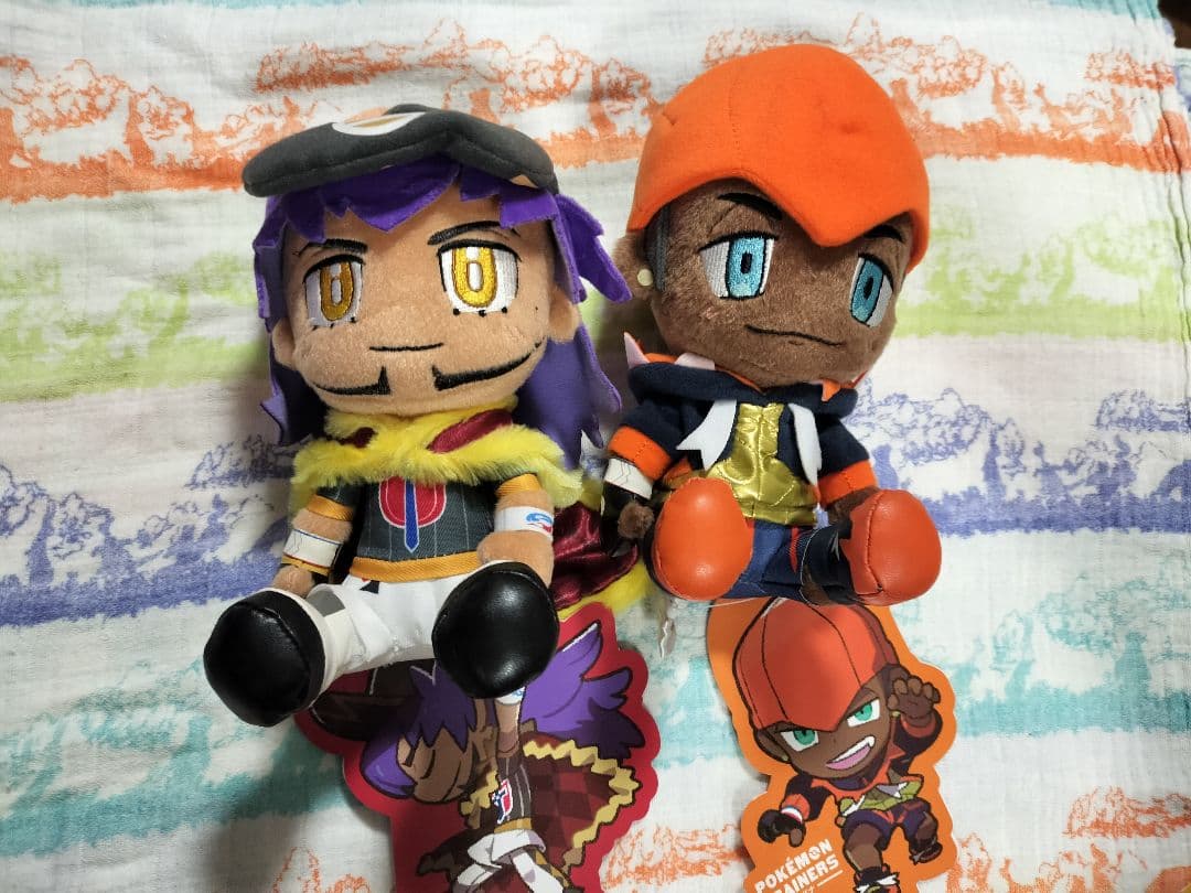 ポケモントレーナーズ　ダンデ　キバナ　ぬいぐるみ・マスコット・プチ缶　まとめ売り