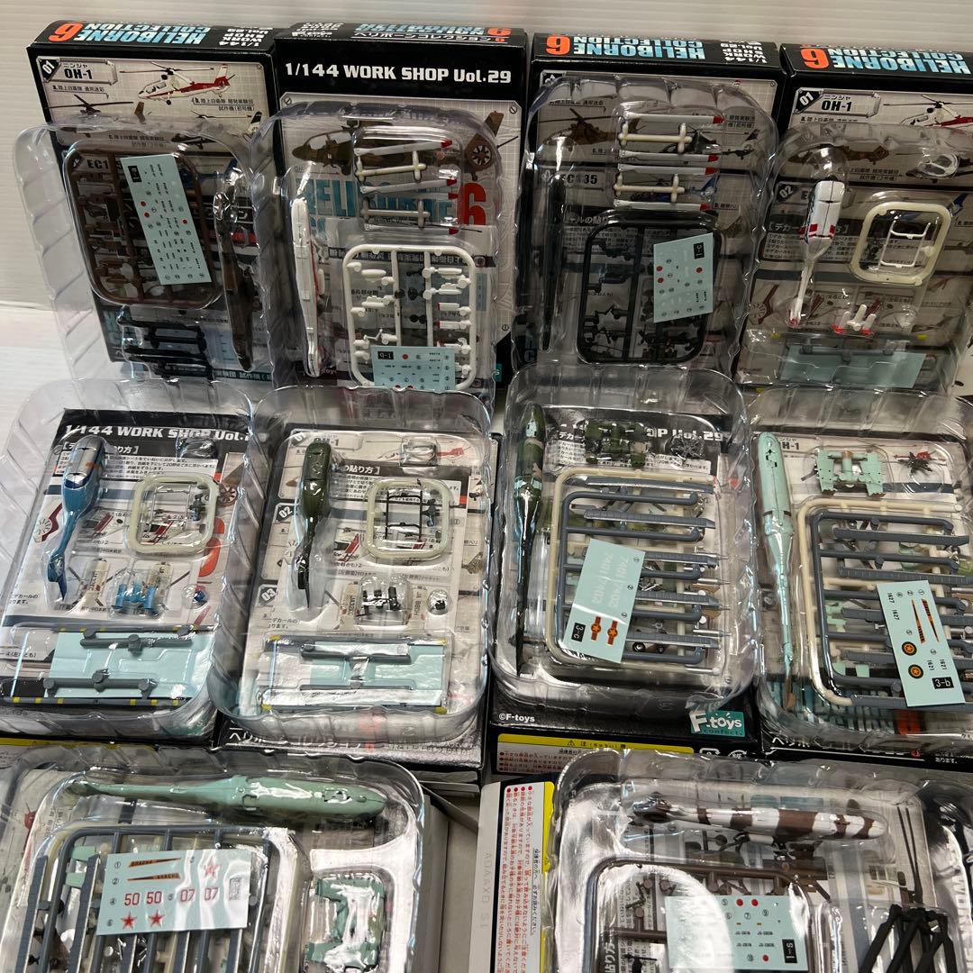 エフトイズ　ヘリボーンコレクション6全9種＆シークレットの10機まとめ