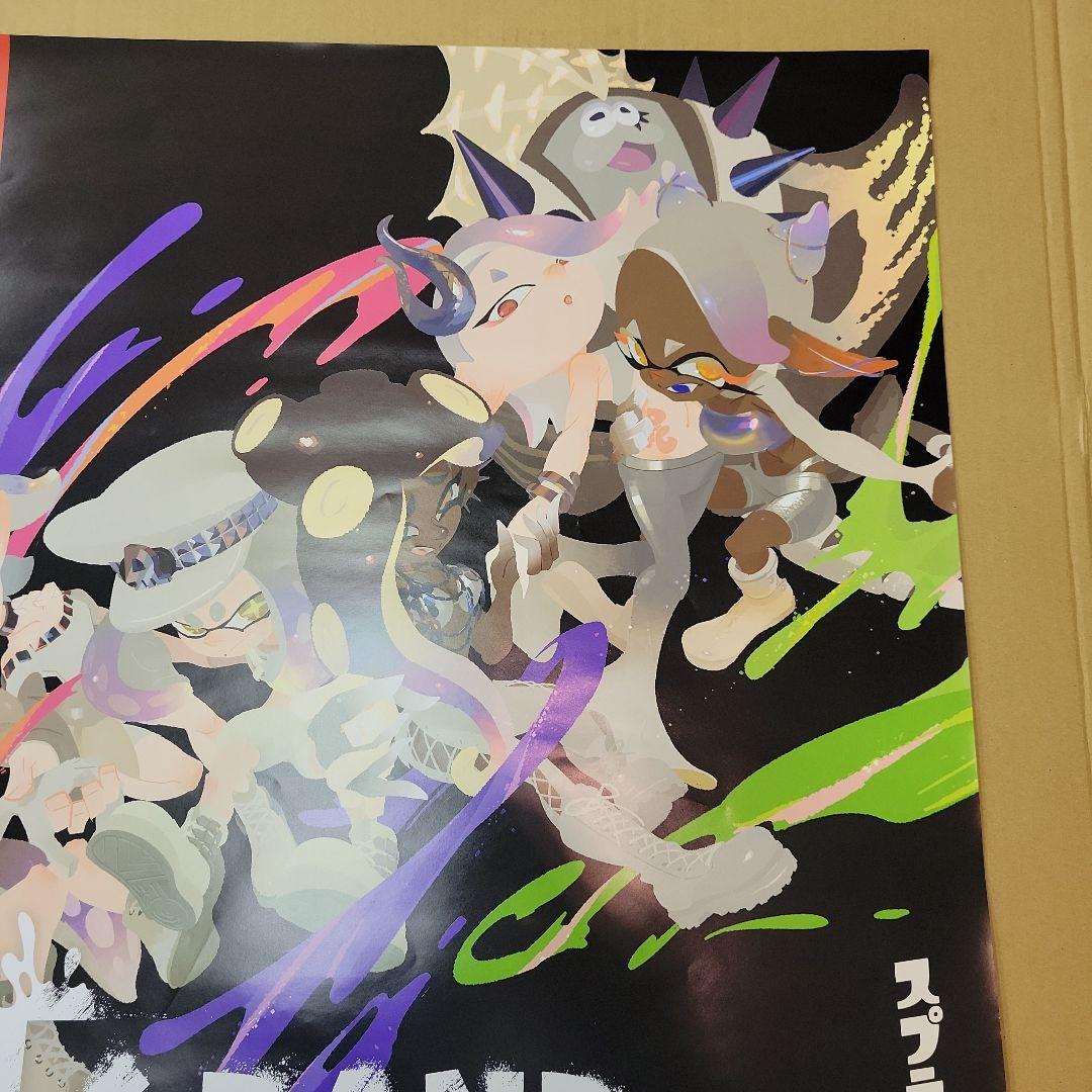 【非売品】任天堂スイッチ スプラトゥーン3 グランドフェスティバル 販促ポスター