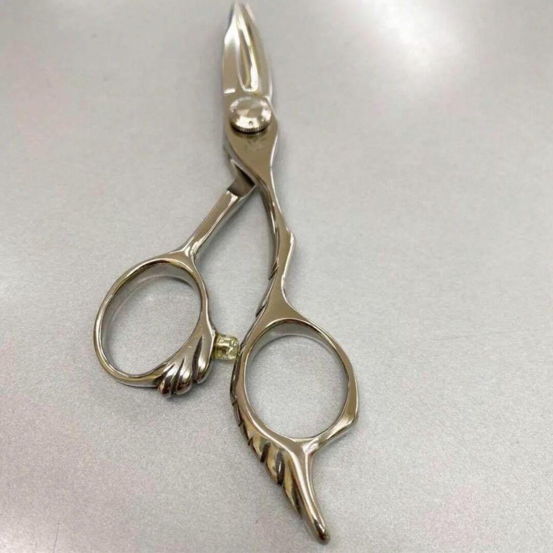 4,5インチシザー スライド ストローク ブラント 新品！美品　理美容シザー