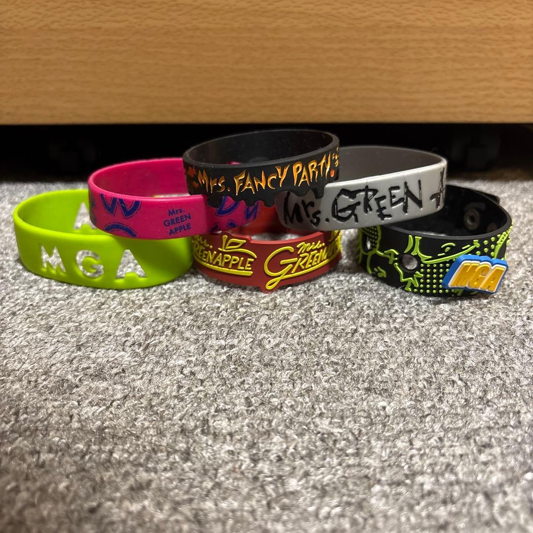 MrsGreenApple ラバーバンド 6本セット