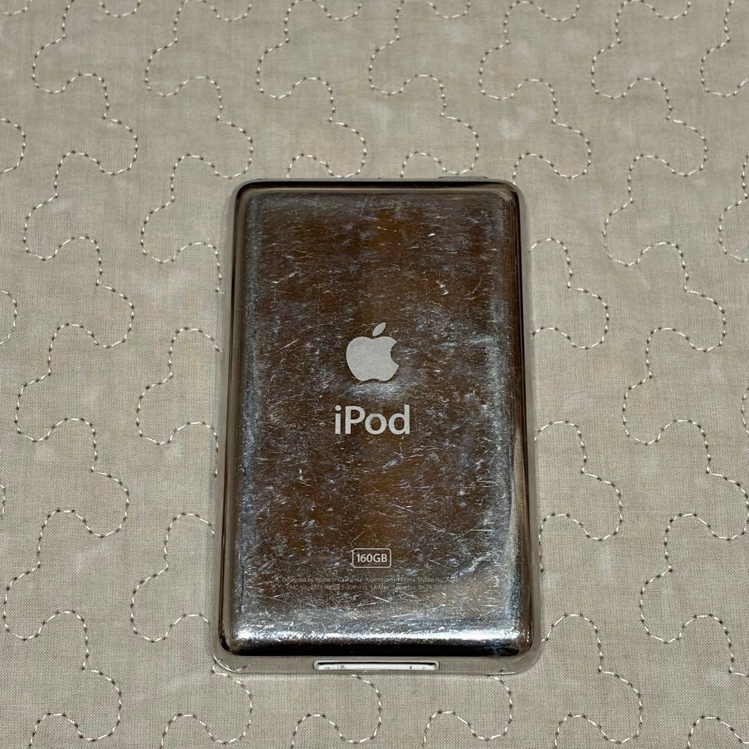 iPod classic 160GB シルバー A1238 純正ケーブル付