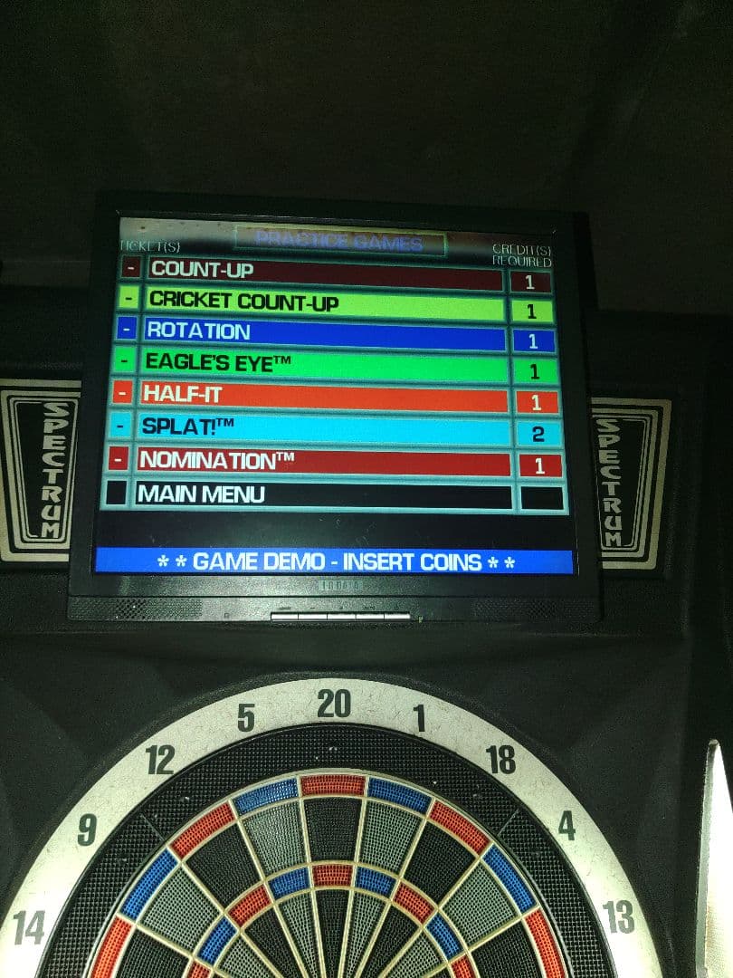 SPECTRUM ダーツマシン