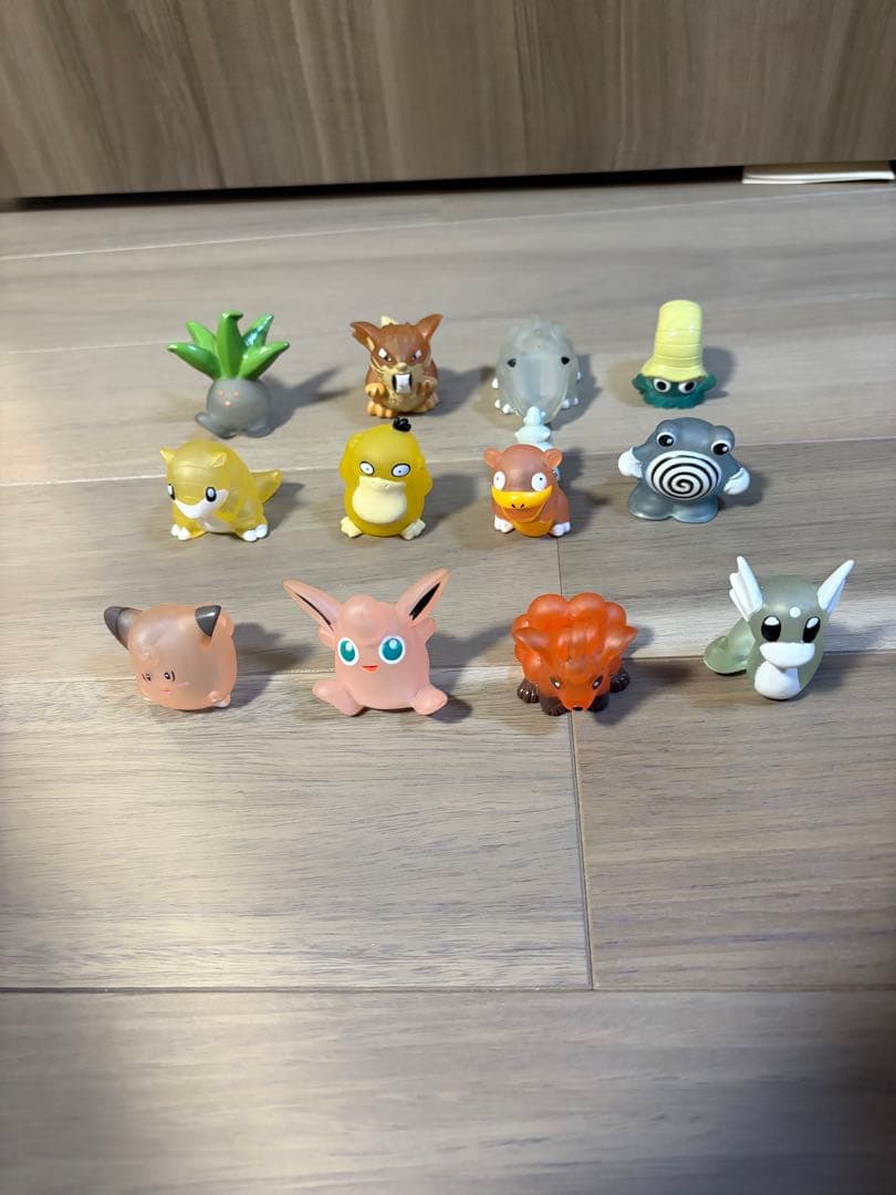 レア！即購入可 ⭐︎ ポケモン　指人形　クリア　ソフビ　31体　初期