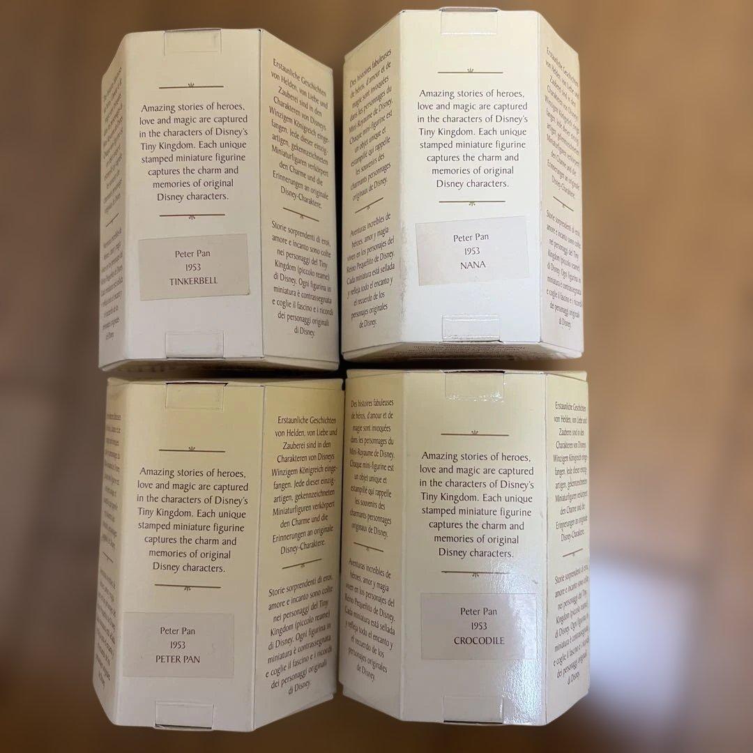 〈ディズニーストア限定〉ピーターパン4種セット　タイニーキングダム
