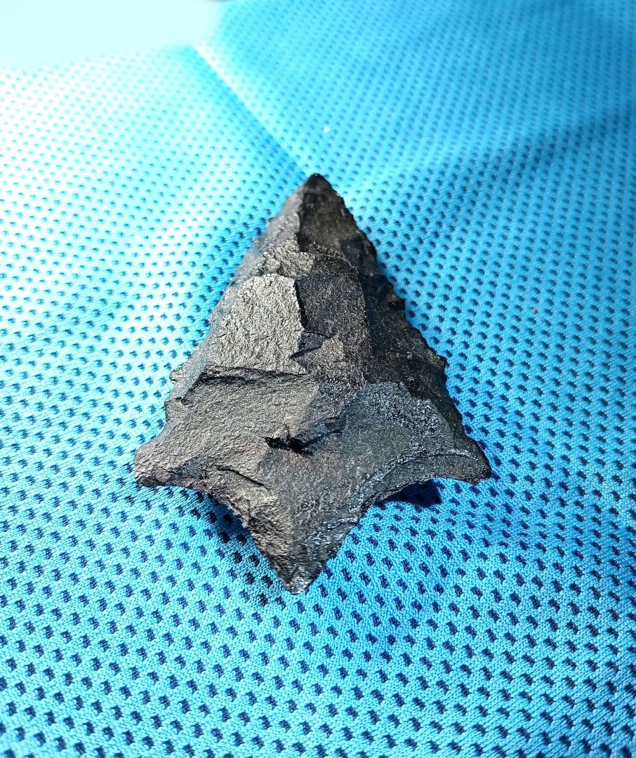 有舌尖頭器 原始時代  360 石器 模写 サヌカイト