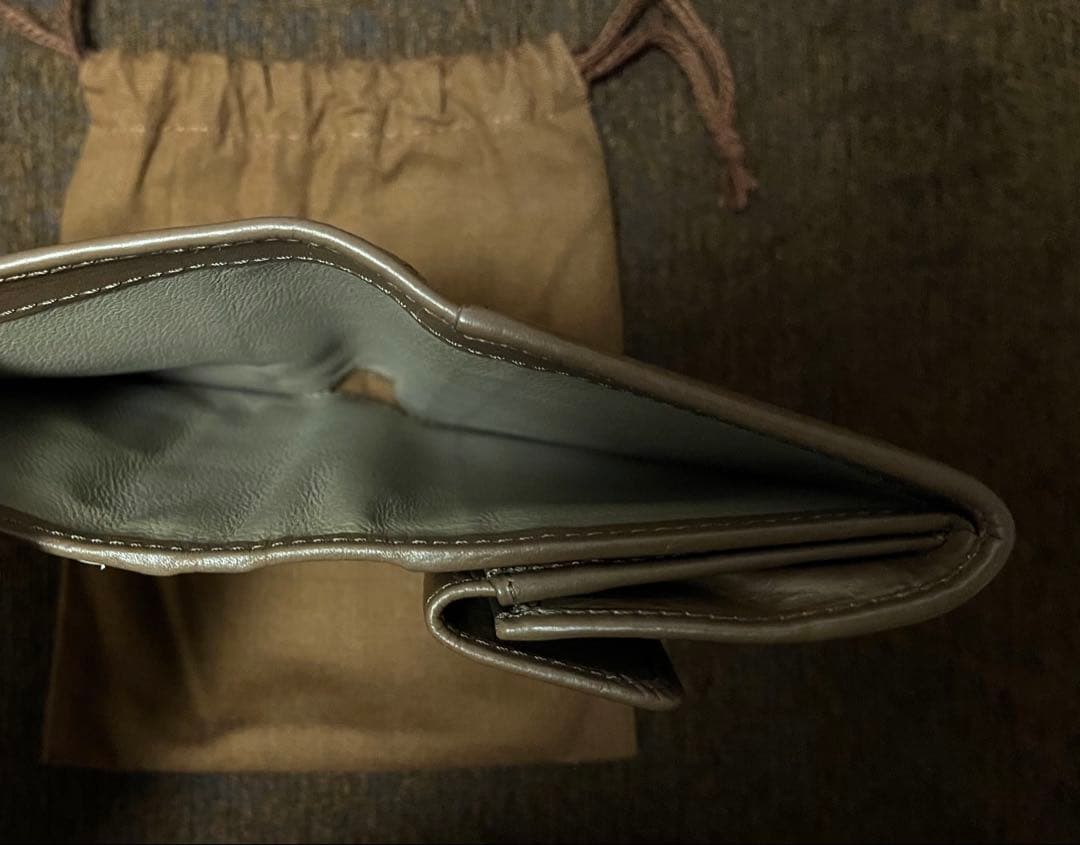 HIROFU 【センプレ】二つ折り財布 レザー ウォレット 本革