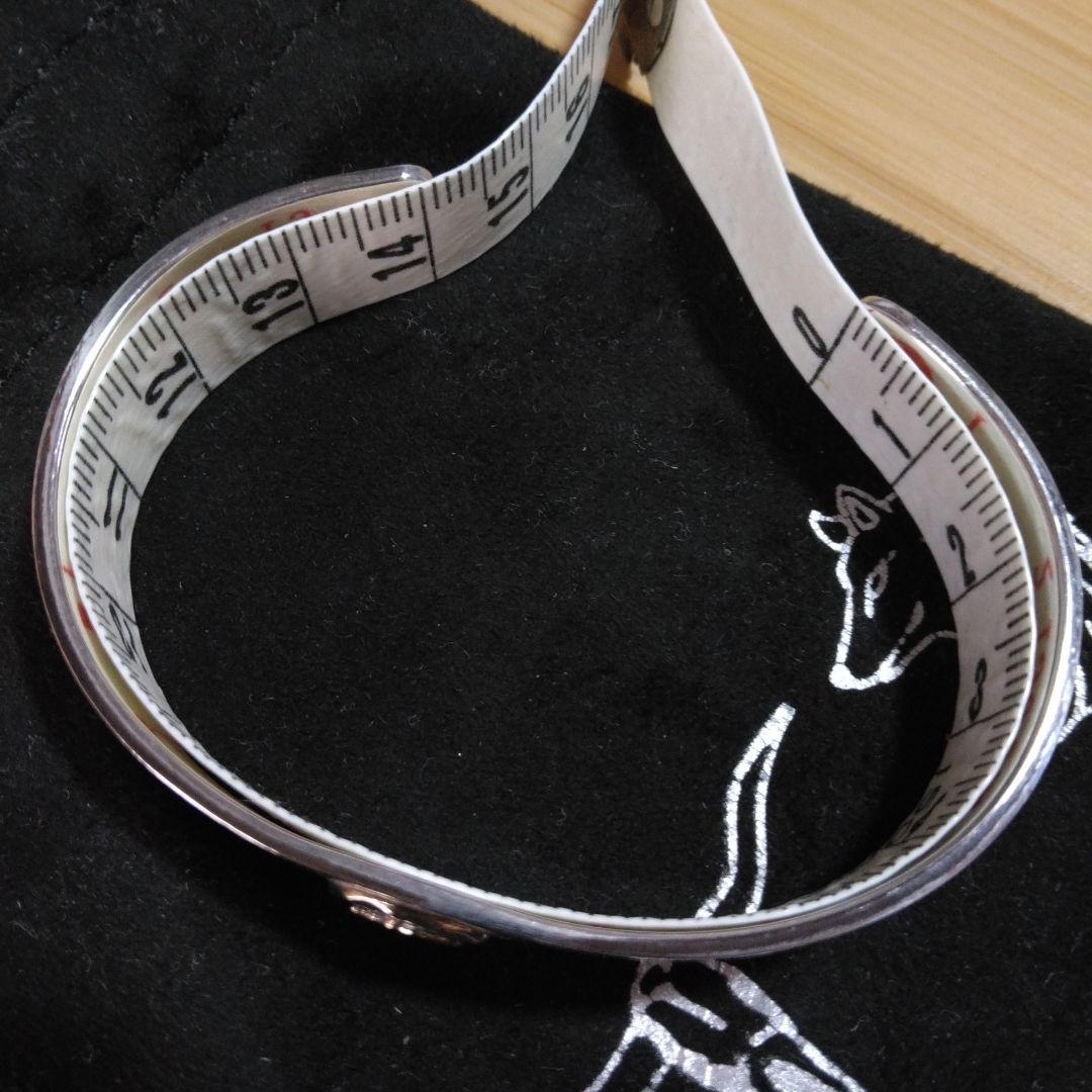 TADY & KING 平打ちバングル　ウルフ L