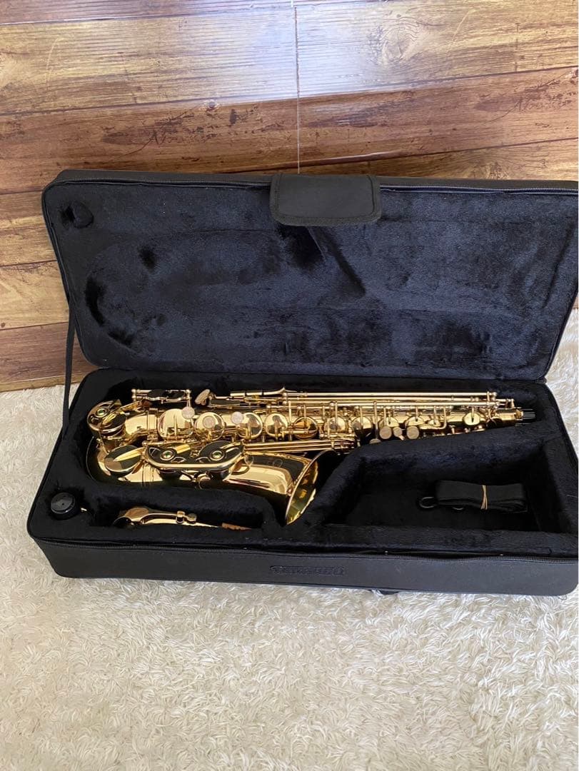 美品！ SELVAセルバ　サックス 管楽器 ケース付 彫刻