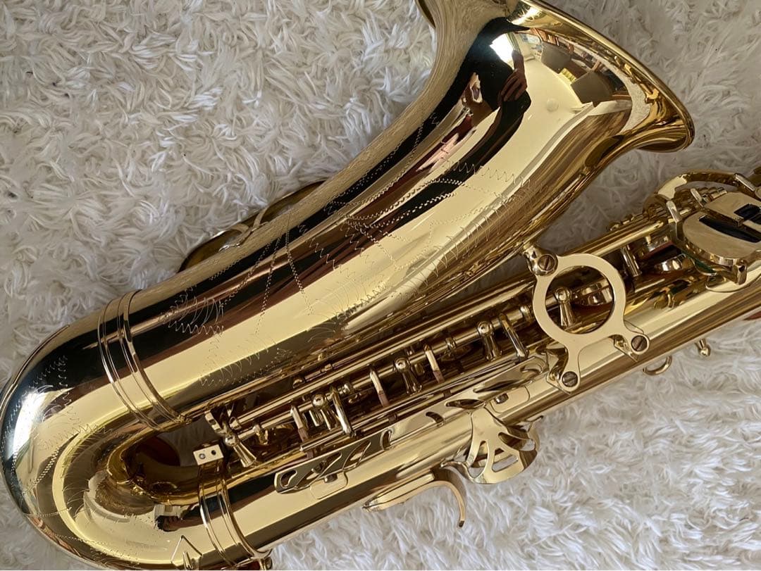 美品！ SELVAセルバ　サックス 管楽器 ケース付 彫刻