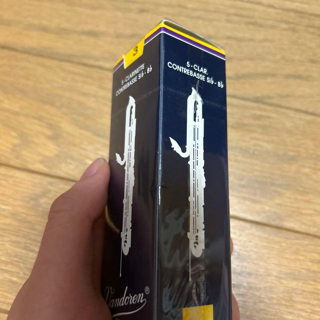 バンドレン コントラバスクラリネット リード 3 5箱