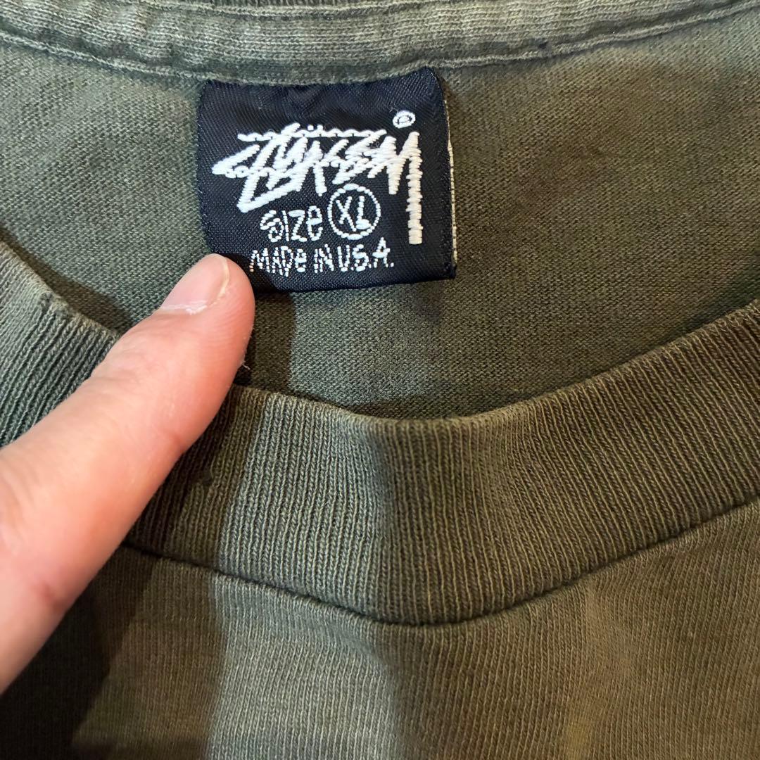 80s 90s old stussy crown T vintage USA製