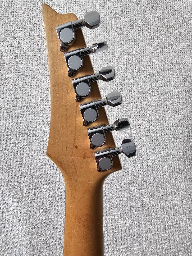 江*彰様 Ibanez RG シルバー エレキギター 社外ソフトケース付き