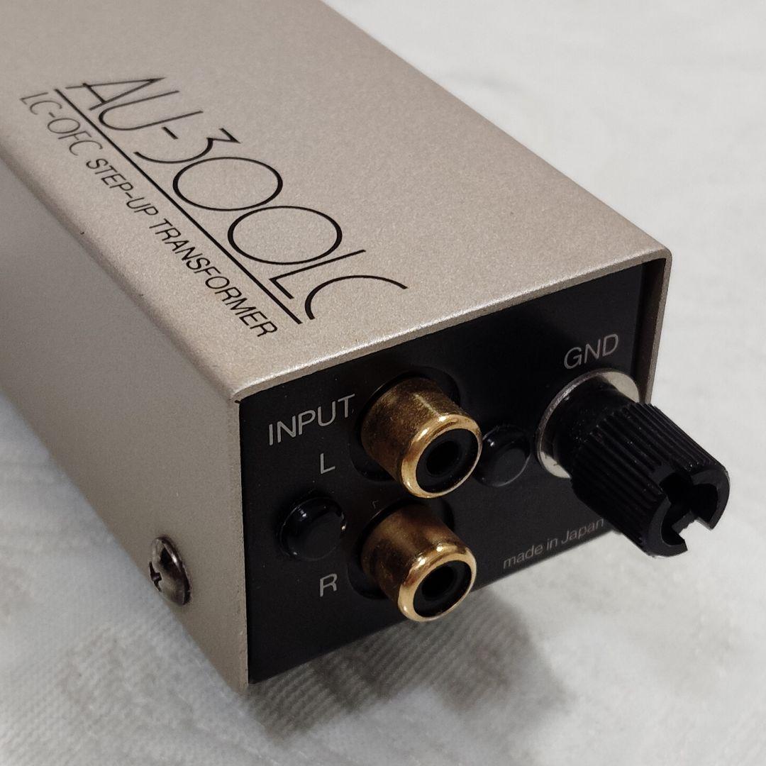 DENON MCカートリッジ 昇圧トランスAU-300LC 動作良好品