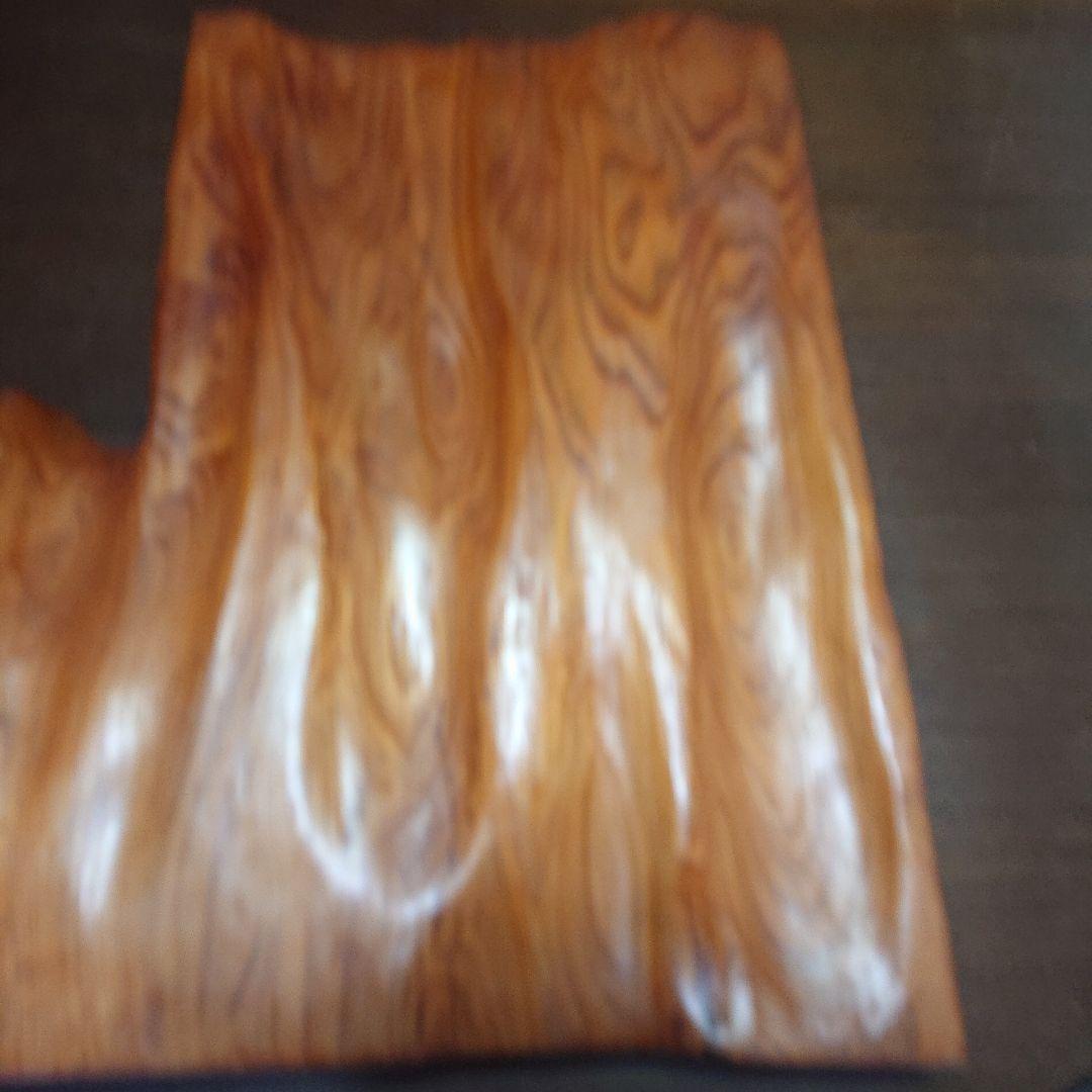 屋久杉無垢一枚板置物