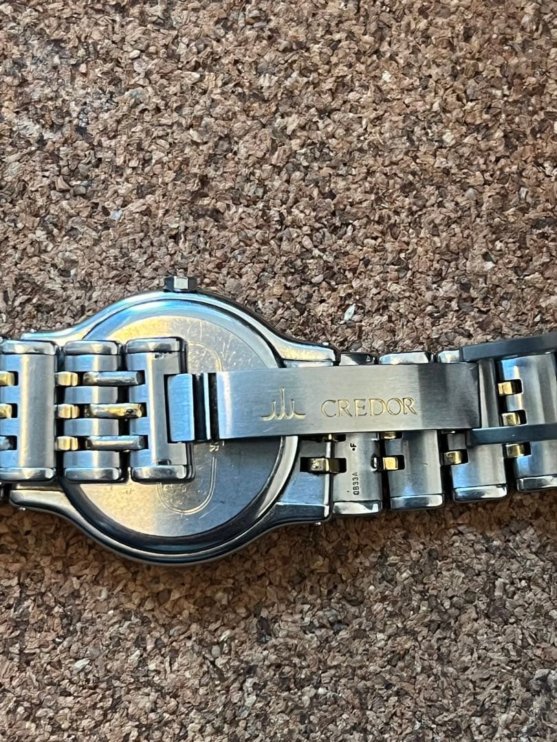 SEIKO CREDOR 18KT 腕時計 9572‐6000