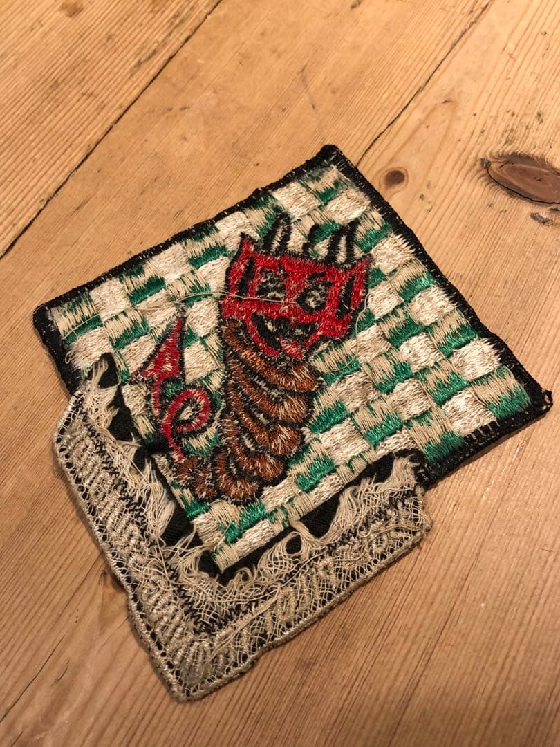 ビンテージ　60s デビル 悪魔　サタン ワッペン　ミッドセンチュリー レトロ