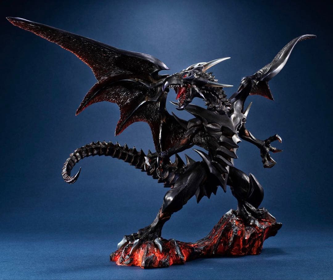 真紅眼の黒竜 遊戯王フィギュア レッドアイズ・ブラック・ドラゴン　箱あり