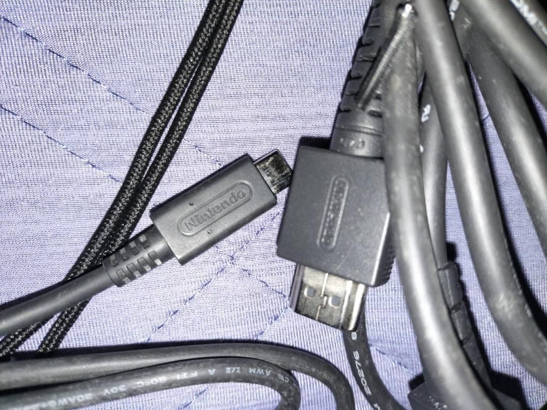 Nintendo Switch 本体 青 赤 箱無し 付属品完備