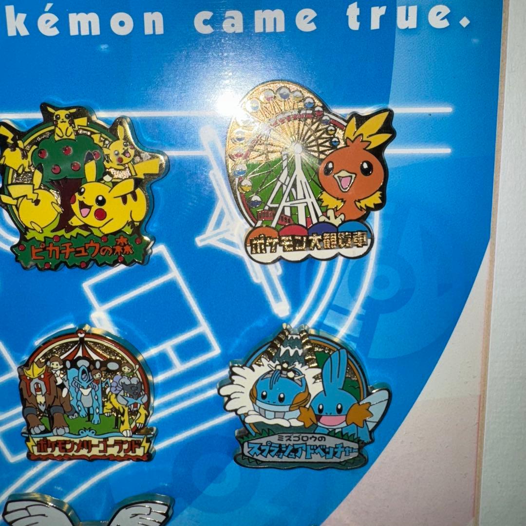 【限定1000枚】ポケパーク ピンバッジ コンプリート セット